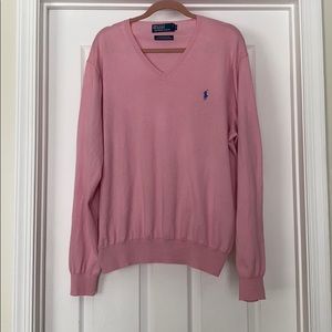 Pink Polo Sweater